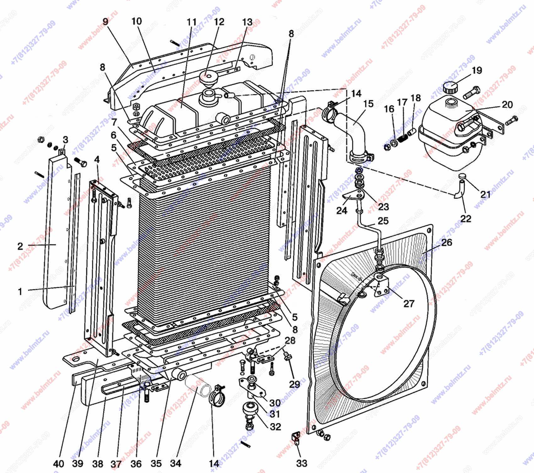 Крепление радиатора мтз. Радиатор водяной МТЗ 1025. 1321-1301015 Радиатор. Радиатор охлаждения МТЗ 1025.2. 1025.13.01.010Б радиатор водяной.
