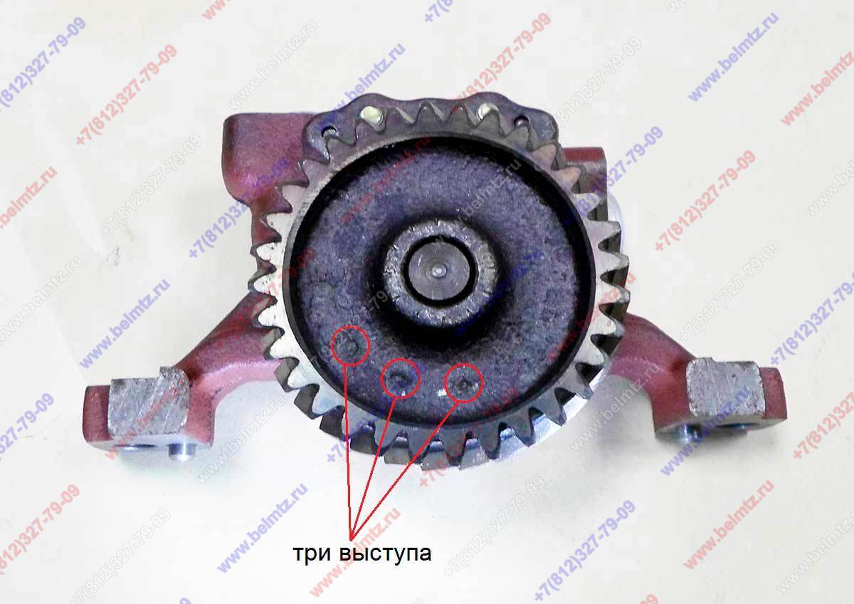 245-1403010 Насос масляный (z-32) (шестерня на коленвалу 240-1005033-А-01)