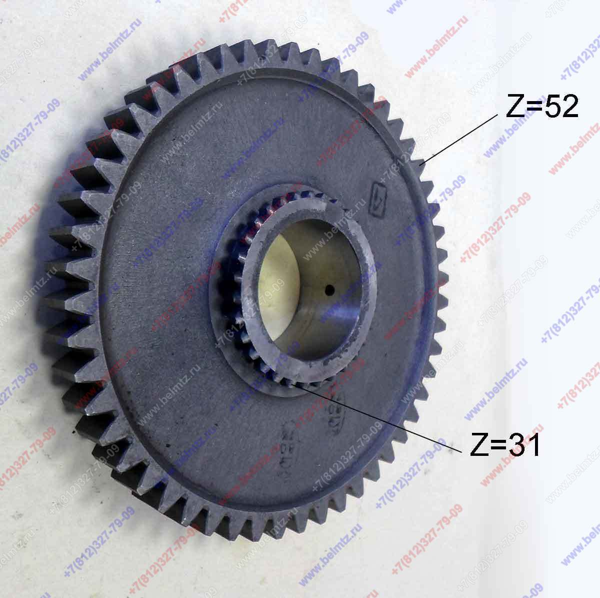 220-1701256 шестерня z-52