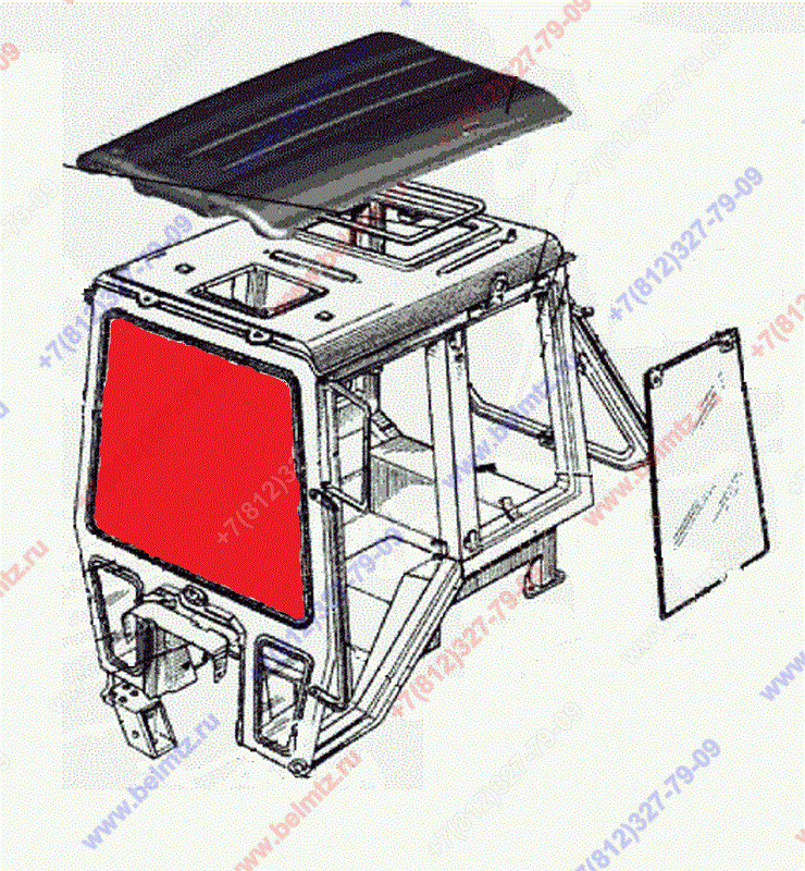Купить стекло кабина мтз