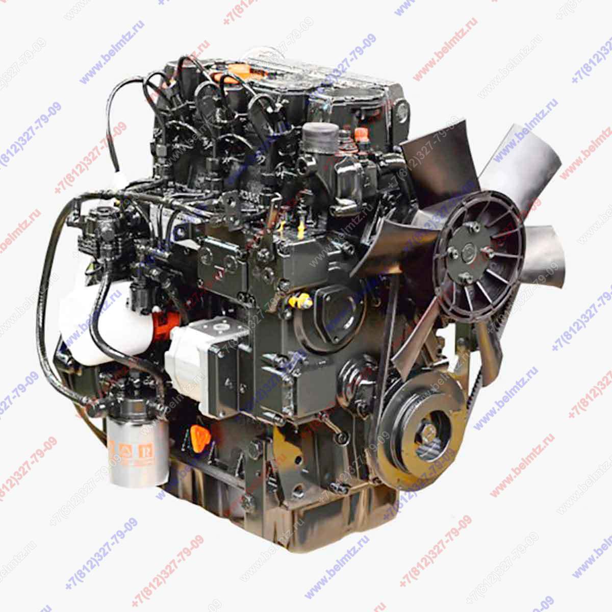 Двигатель LOMBARDINI LDW 1603/B3 (3-х цилиндр., 1649 см3, 40,8л.с.)