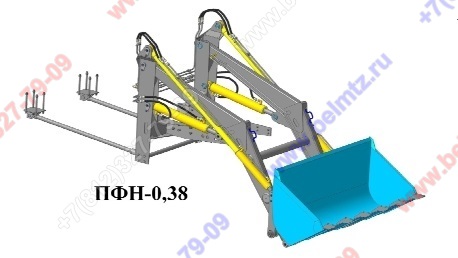Погрузчик ПФН-038 к Беларус 82.1  БЕЗ РАБОЧИХ ОРГАНОВ
