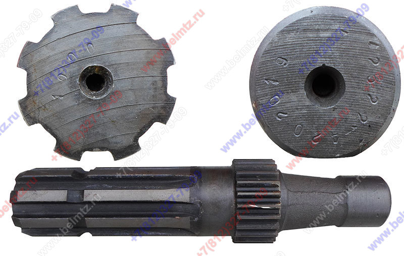 2522-4202019 Хвостовик 8 шл. тип4С  Ø54мм