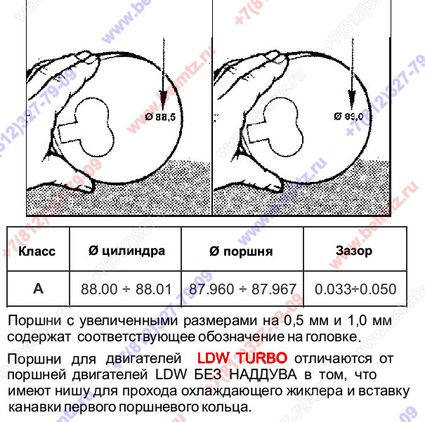 LOMBARDINI 6501.939 Поршень 