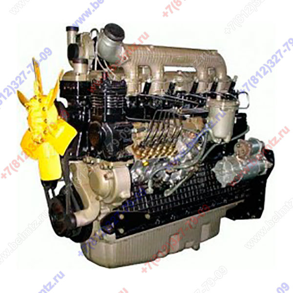 Двигатель Д-260.9S2-643  PP6M10P1i-3708 К27-542-01(Чехия) НШ14Г-3Л AAN8169(Искра)