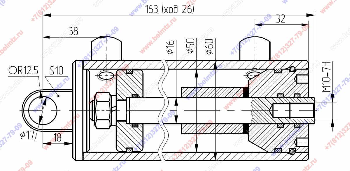 2102-4216110-Б Цилиндр управления КПП