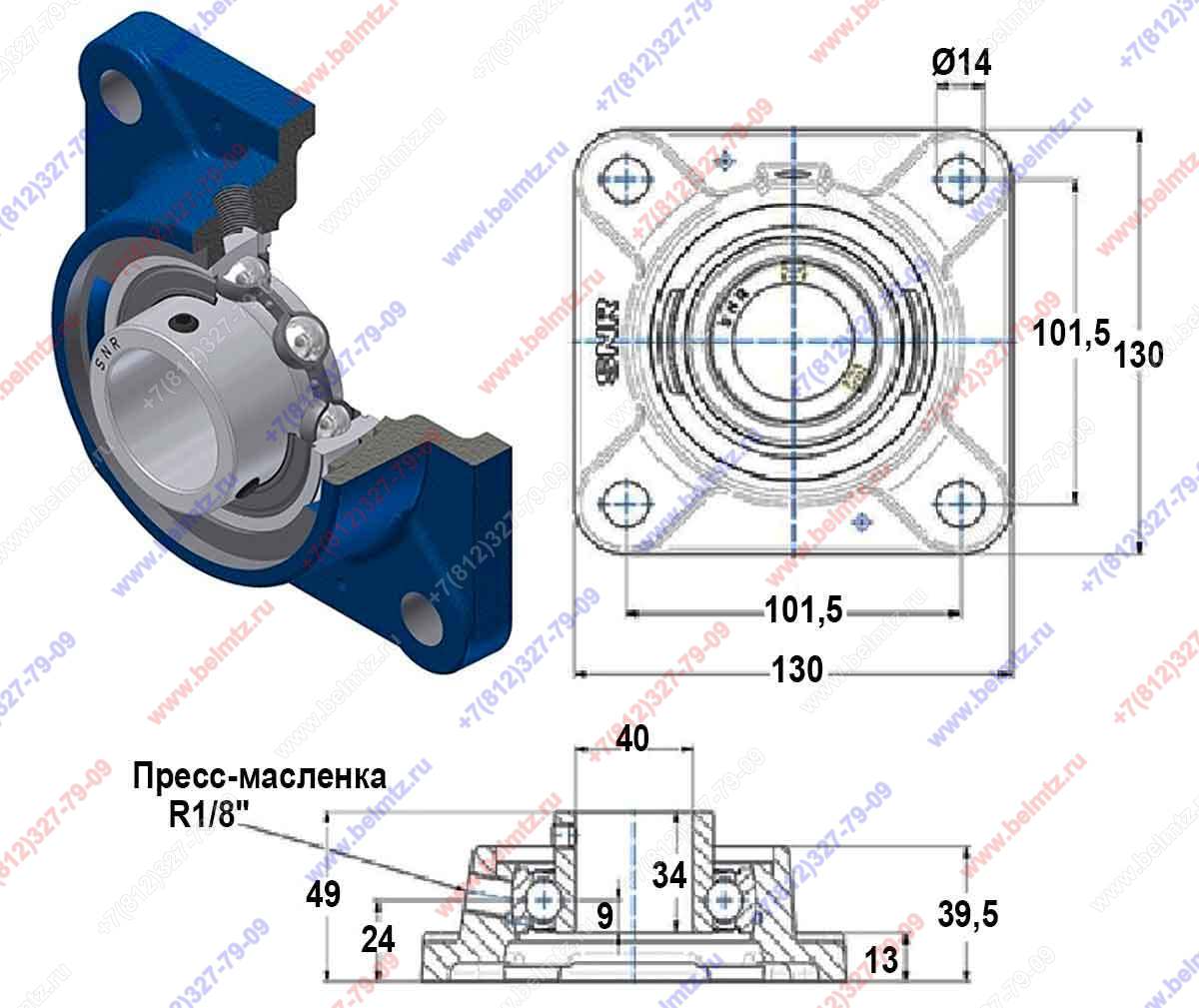 Подшипник в корпусе USFE 208N
