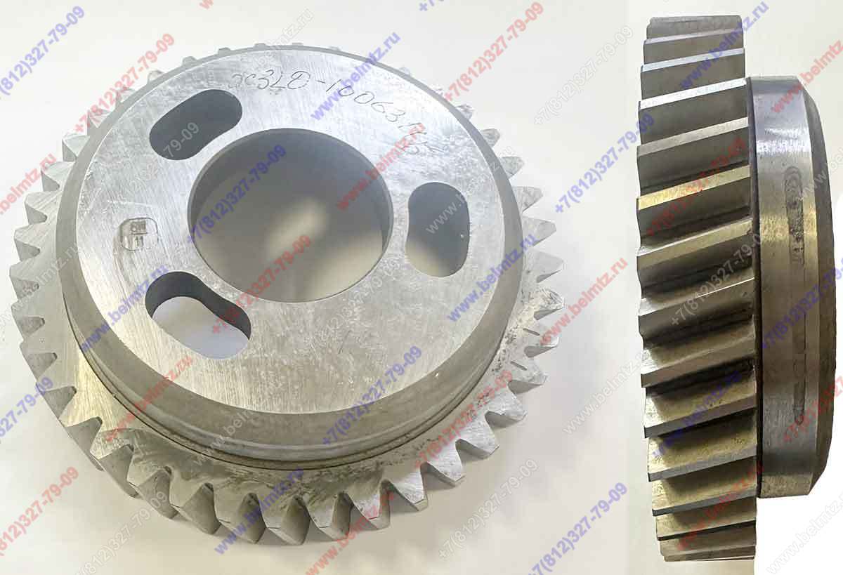 3LD-1006311-Б Шестерня привода топливного насоса угол наклона 15°46′  ø121,5 z-40