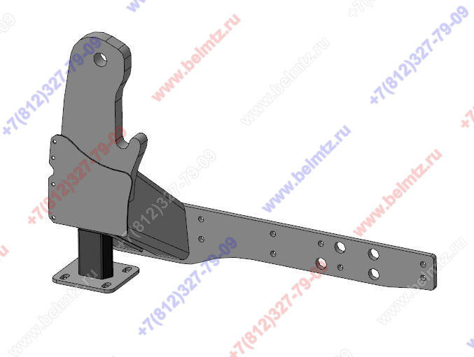 БЗ-V.01.400 Подрамник правый